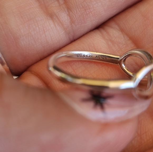 Tiffany and Co Infinity Ring - Picture 2 of 3